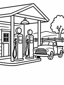 Coloring page 17 from Nostalgic Days