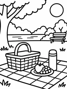 Coloring page 18 from Nostalgic Days