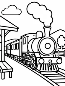 Coloring page 24 from Nostalgic Days
